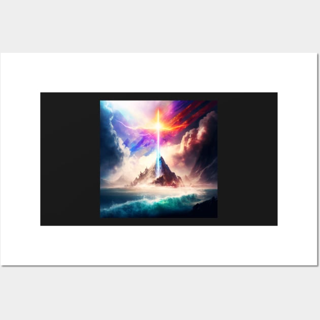 Justice sword. Wall Art by Newtaste-Store